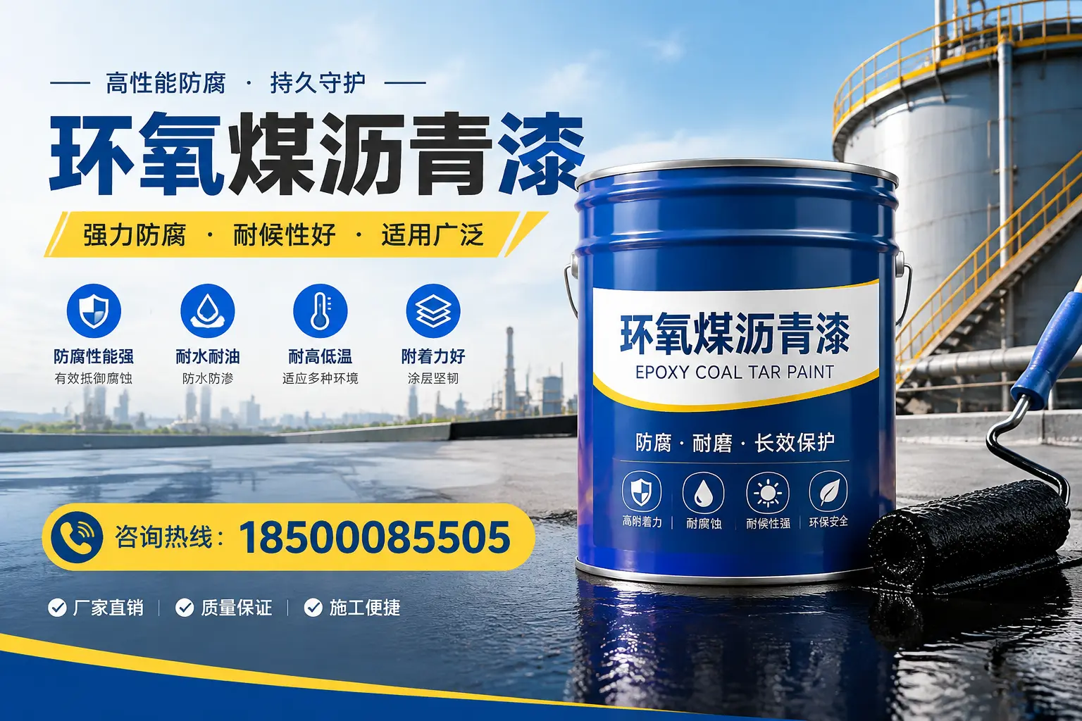 环氧煤沥青漆的储存与运输注意事项，合肥企业须知