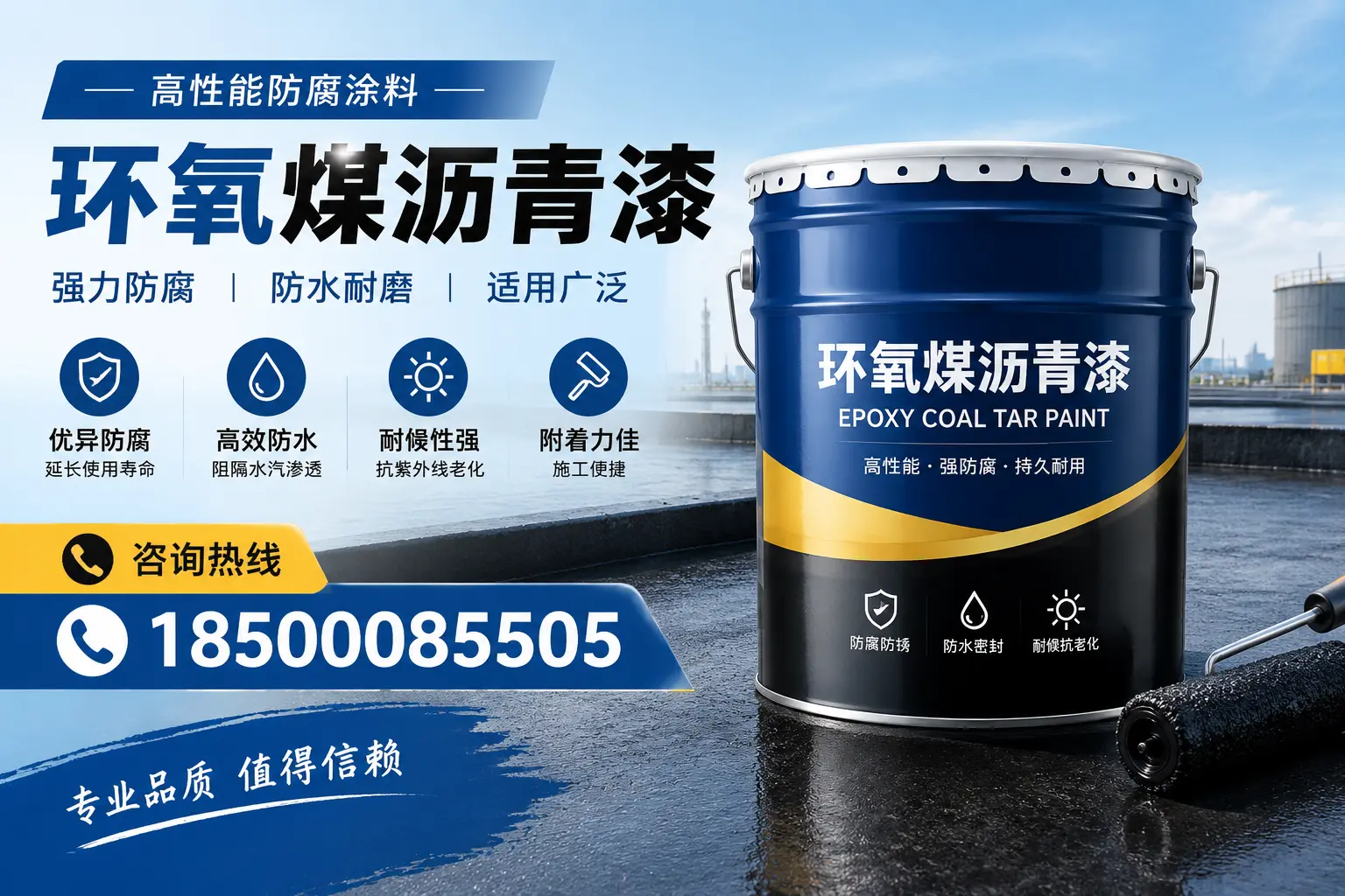 环氧煤沥青漆的主要成分与功能，合肥用户深度了解
